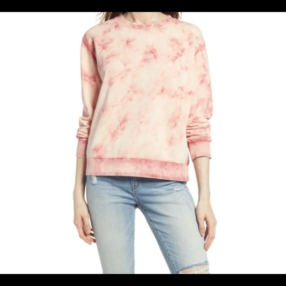 Vigoss Acid Wash Crew Neck Sweater SZ S